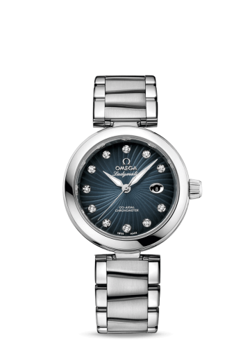 Omega LadyMatic Co-Axial 34 Stainless Steel / Grey / Bracelet